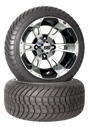12 inch golf cart wheel and tire