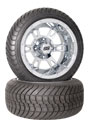 12 inch golf cart wheel and tire