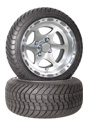 12 inch golf cart wheel and tire
