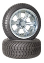 12 inch golf cart wheel and tire