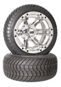 12 inch golf cart wheel and tire
