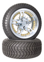 12 inch off road golf cart wheel and tire