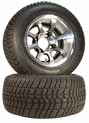 12 inch off road golf cart wheel and tire