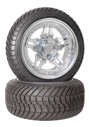 12 inch golf cart wheel and tire
