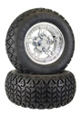 12 inch off road golf cart wheel and tire
